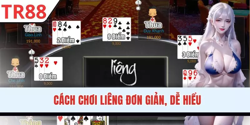 Giải mã cách chơi Liêng online trên TR88